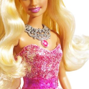 Barbie Sparkle Lights Pink Princess Doll