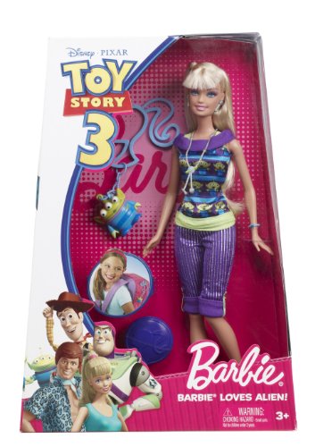 Barbie Toy Story 3 Barbie Loves The Aliens Doll