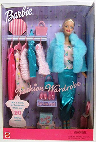 Barbie Fashion Wardrobe, Mix and Match to Create 20 Different Outfits