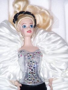 barbie crystal rhapsody presidential porcelain doll new