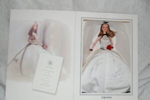 bride vera wang barbie doll 1st