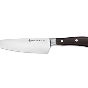 WÜSTHOF IKON Blackwood 6" Chef's Knife, Brown