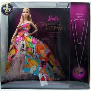 Barbie 50th Anniversary Generation of Dreams Doll with Bonus Necklace