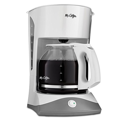 Mr. Coffee 12-Cup Manual Coffee Maker, White