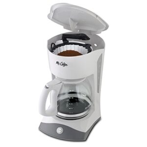 Mr. Coffee 12-Cup Manual Coffee Maker, White