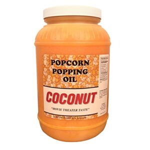 paragon coconut popcorn popping oil (gallon),yellow