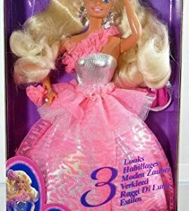 Mattel Barbie 3 Looks 1995 #12339 Doll
