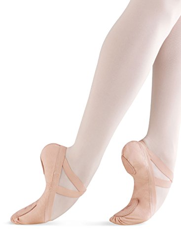 Bloch Women's Pro Elastic, Pink, 4 Medium