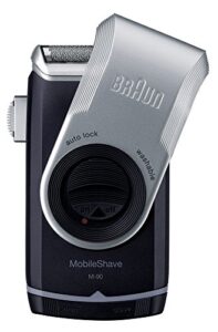 brown shaver mobile shave m-90 by braun