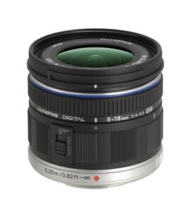 olympus m.zuiko digital ed 9-18mm f4.0-5.6 lens, for micro four thirds cameras