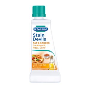 dr beckmann 6561 stain devils cooking oil and fat, 50 ml, plastic, high end-3