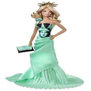 barbie collector dolls of the world statue of liberty doll