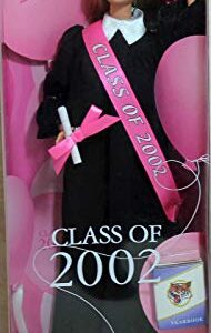 Barbie Class of 2002 Special Edition Doll w Black Grad Gown (2001)