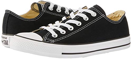 Converse Unisex Chuck Taylor All Star Low Top Black/White Sneakers - US Men 6 / US Women 8