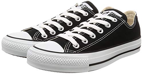 Converse Unisex Chuck Taylor All Star Low Top Black/White Sneakers - US Men 6 / US Women 8