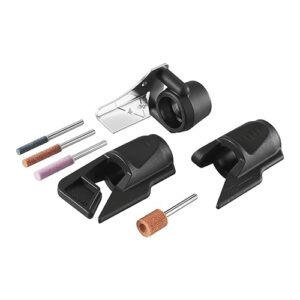 dremel a679-02 sharpening attachment kit for sharpening outdoor gardening tools, chainsaws, and home diy projects, medium