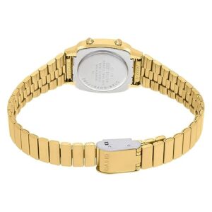 Casio Women's Vintage LA670WGA-1DF Daily Alarm Digital Gold-tone Watch