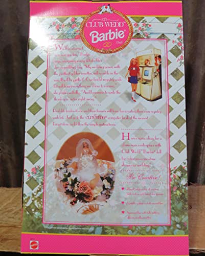 Mattel Barbie Club Wedd Blonde 1997 Doll