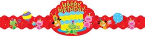 creative teaching press special occasion crowns - happy birthday - pack of 30, 6 x 24 in