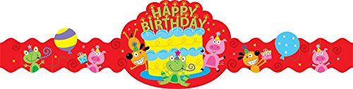 Creative Teaching Press Special Occasion Crowns - Happy Birthday - Pack of 30, 6 x 24 in