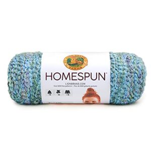 lion brand yarn (1 skein homespun bulky yarn, windsor, 555 foot (pack of 1)