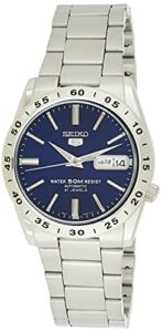 seiko men's snkd99 5 stainless steel blue dial watch