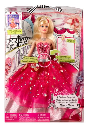 Barbie A Fashion Fairytale Transforming Fashion Doll