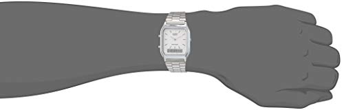 Casio - Mens Watch - AQ230A7D, Silver, Core