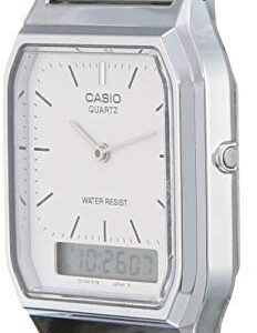 Casio - Mens Watch - AQ230A7D, Silver, Core
