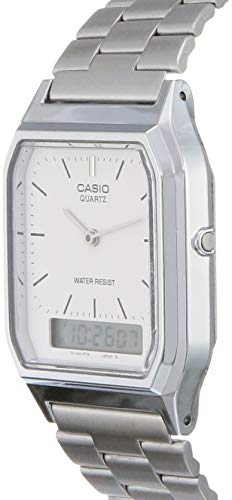 Casio - Mens Watch - AQ230A7D, Silver, Core