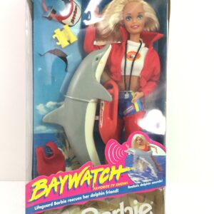 BAYWATCH BARBIE Doll with Dolphin & Accessories 1994