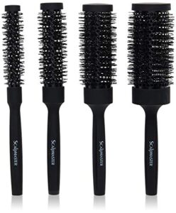 scalpmaster 4 piece round thermal brush set