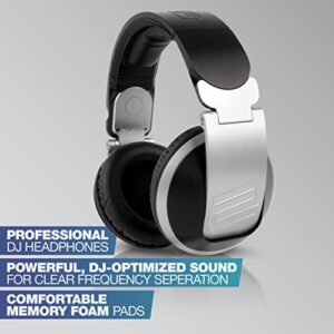 Reloop RHP-20 Premium DJ Headphones, Black