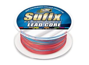 sufix performance lead core 18 lb metered - 100 yds