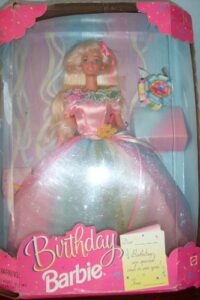 barbie 1990 birthday doll