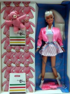 barbie toyland exclusive the bay jou joux (canadian barbie) 1994