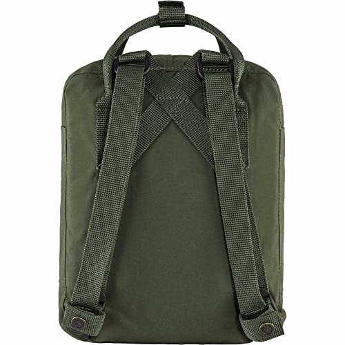 Fjallraven Women's Kanken Mini Backpack, Forest Green, One Size