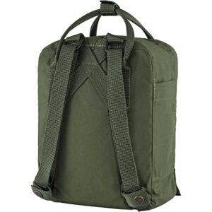 Fjallraven Women's Kanken Mini Backpack, Forest Green, One Size