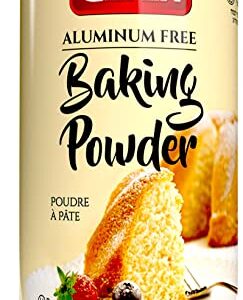 Gefen Baking Powder, 8oz Resealable Container, Gluten Free, Aluminum Free, Cornstarch Free