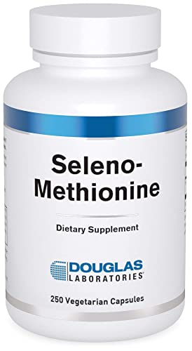 Douglas Laboratories Seleno-Methionine | 200 mcg. Bioavailable Selenium | 250 Capsules