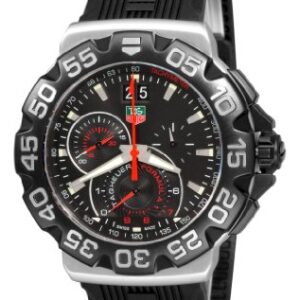 TAG Heuer Men's CAH1010.FT6026 Formula 1 Grande Date Black Dial Watch