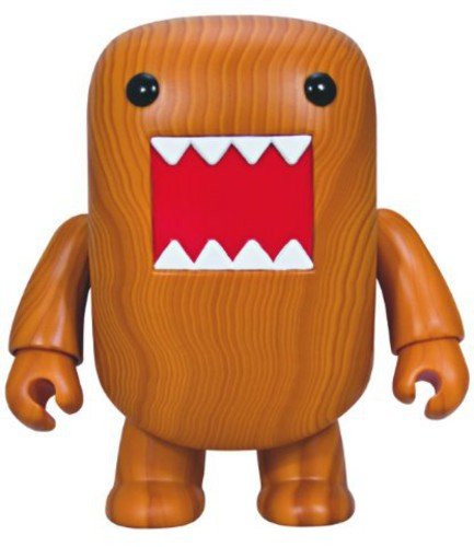 Dark Horse Deluxe Domo 7 Wood Grain Qee Figure