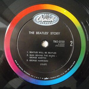 The Beatles Story Original Double Lp Mono Capitol Issue