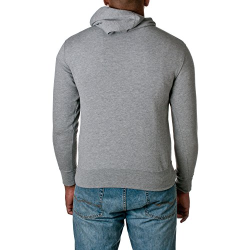 Independent Trading Co. Unisex Full Zip Hooded Sweatshirt AFX90UNZ, Gunmetal Heather, XX-Large