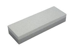 bora 501057 fine/coarse combination sharpening stone, aluminum oxide gray, 6"