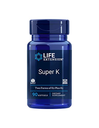 Life Extension Super K w/ Advanced K2 - 90 Softgels