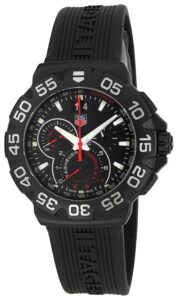 tag heuer men's cah1012ft6026 formula 1 grande date chronograph watch