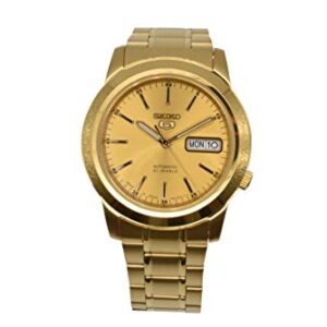 SNKE56J1 Seiko 5 Automatic Mens Gold Japan Business Automatic Seiko