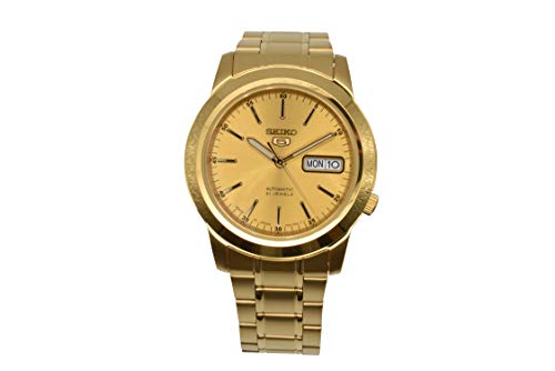 SNKE56J1 Seiko 5 Automatic Mens Gold Japan Business Automatic Seiko