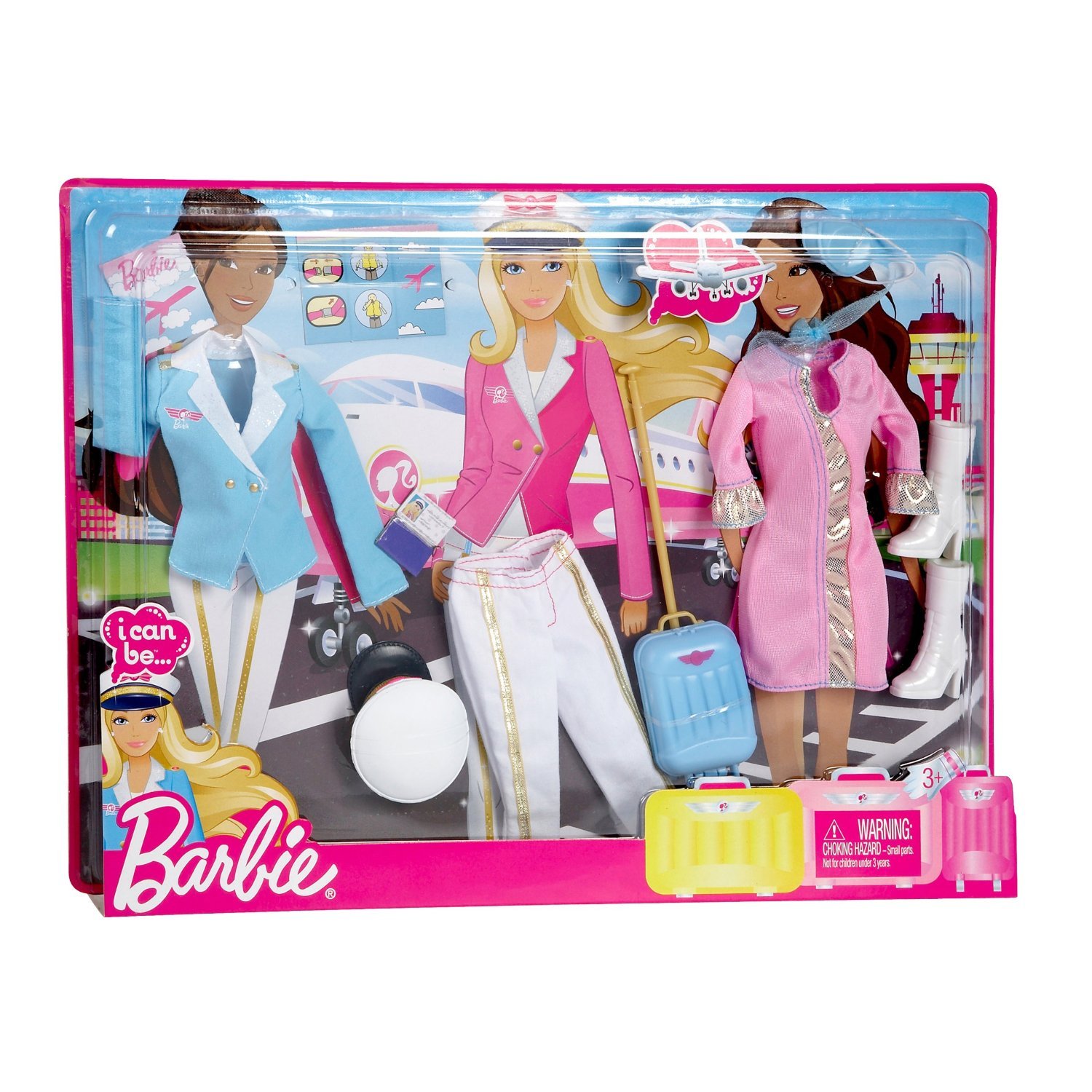 Barbie I Can Be Flight Fashion Pack